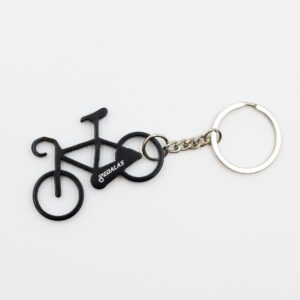 breloc negru bicicletă