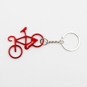 breloc rosu bicicleta
