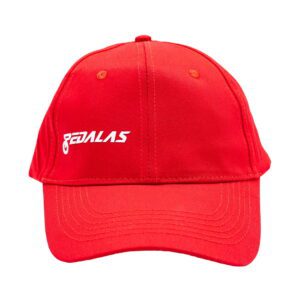 sapca rosie personalizata pedalas